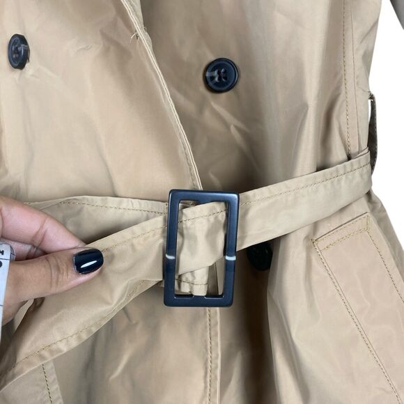TOMMY HILFIGER Women's Classic Trench Rain Classy Lux Quality Coat Sz M WP98 - Picture 8 of 12